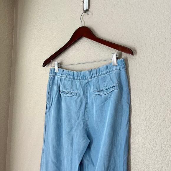 J. Jill Denim Kick Flare Ankle Women’s Black 4 Mid Rise - Picture 5 of 7